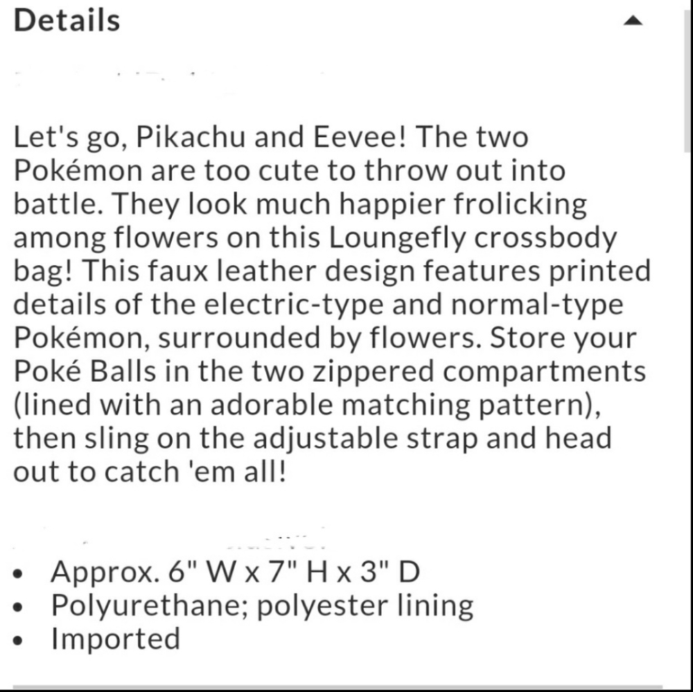 Loungefly Pokemon Crossbody and coin purse Set - Picture 13 of 16